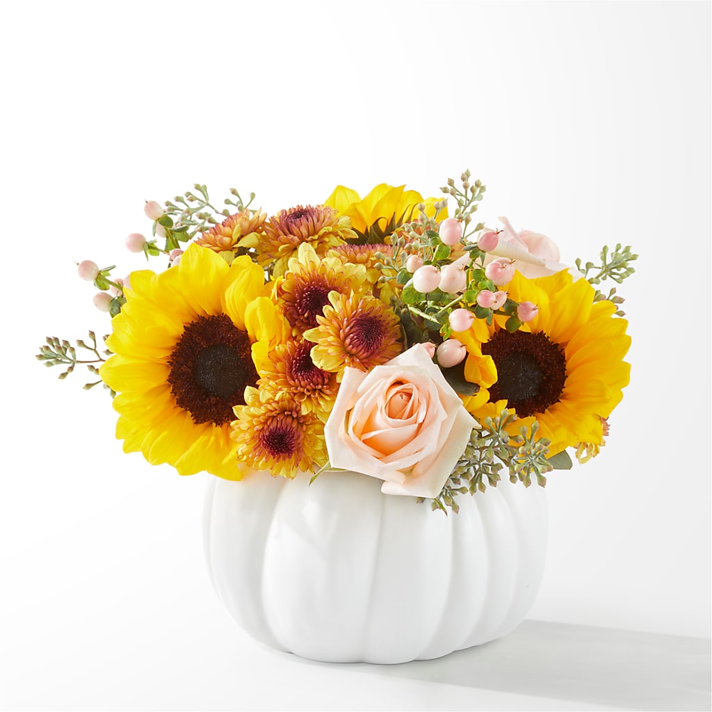 Pumpkin to Talk About Bouquet – Star Market, West Bridgewater MA