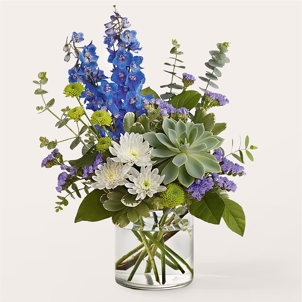 Cerulean Waves Bouquet – Star Market, West Bridgewater MA
