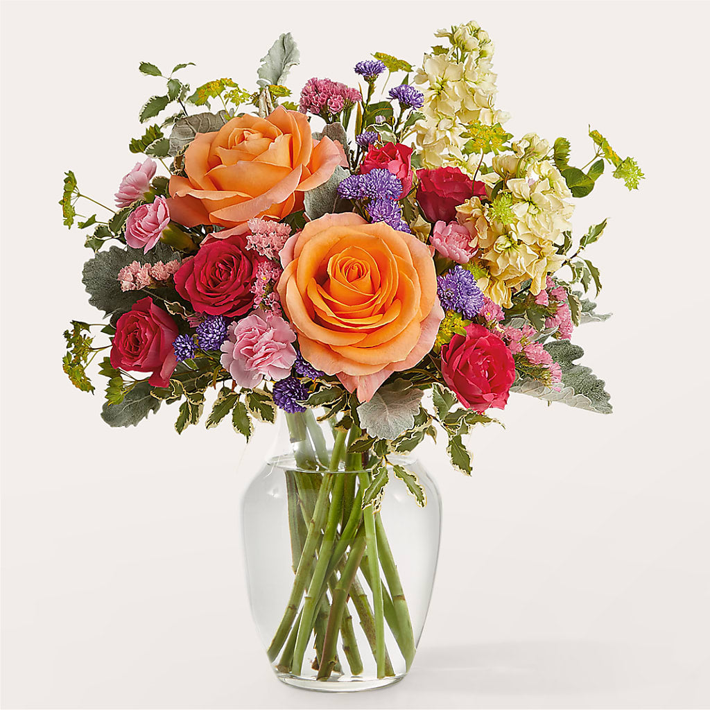 Tangerine Tango Bouquet – Star Market, West Bridgewater MA