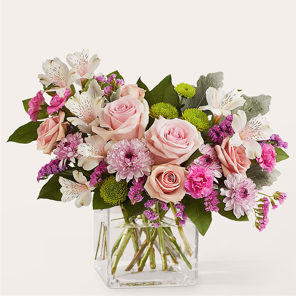 Pink Suede Bouquet – Star Market, West Bridgewater MA