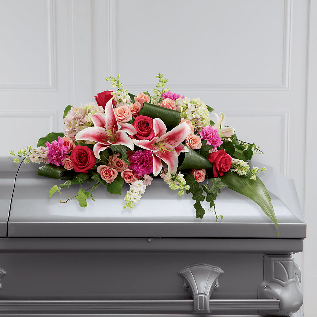Splendid Grace Casket Spray – Star Market, West Bridgewater MA