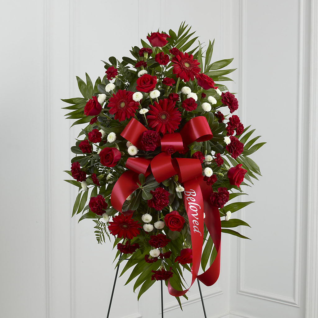 Treasured Memories Standing Spray – Star Market, West Bridgewater MA