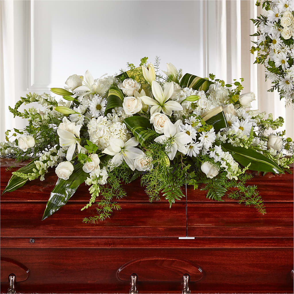 Abundance Casket Spray – Star Market, West Bridgewater MA