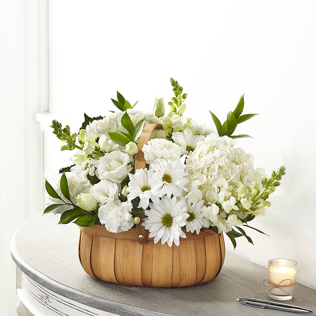 Pure Ivory Basket – Star Market, West Bridgewater MA