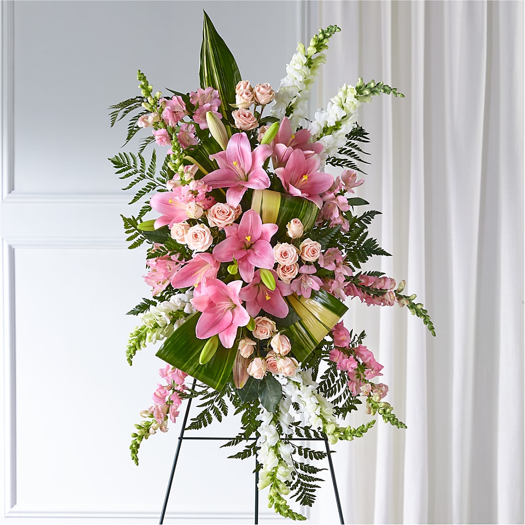 Elegant Embrace Standing Spray – Star Market, West Bridgewater MA