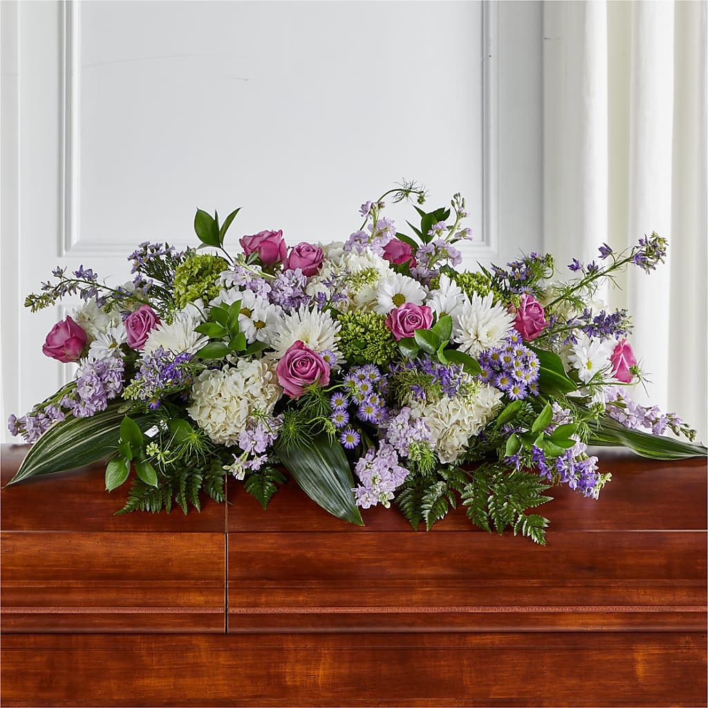 Meadows of Serenity Casket Spray – Star Market, West Bridgewater MA