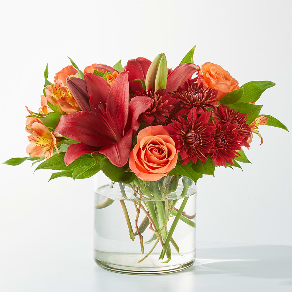 Crimson Leaves Bouquet – Star Market, West Bridgewater MA