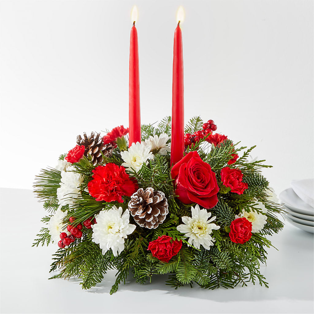 Holiday Soiree Centerpiece – Star Market, West Bridgewater MA