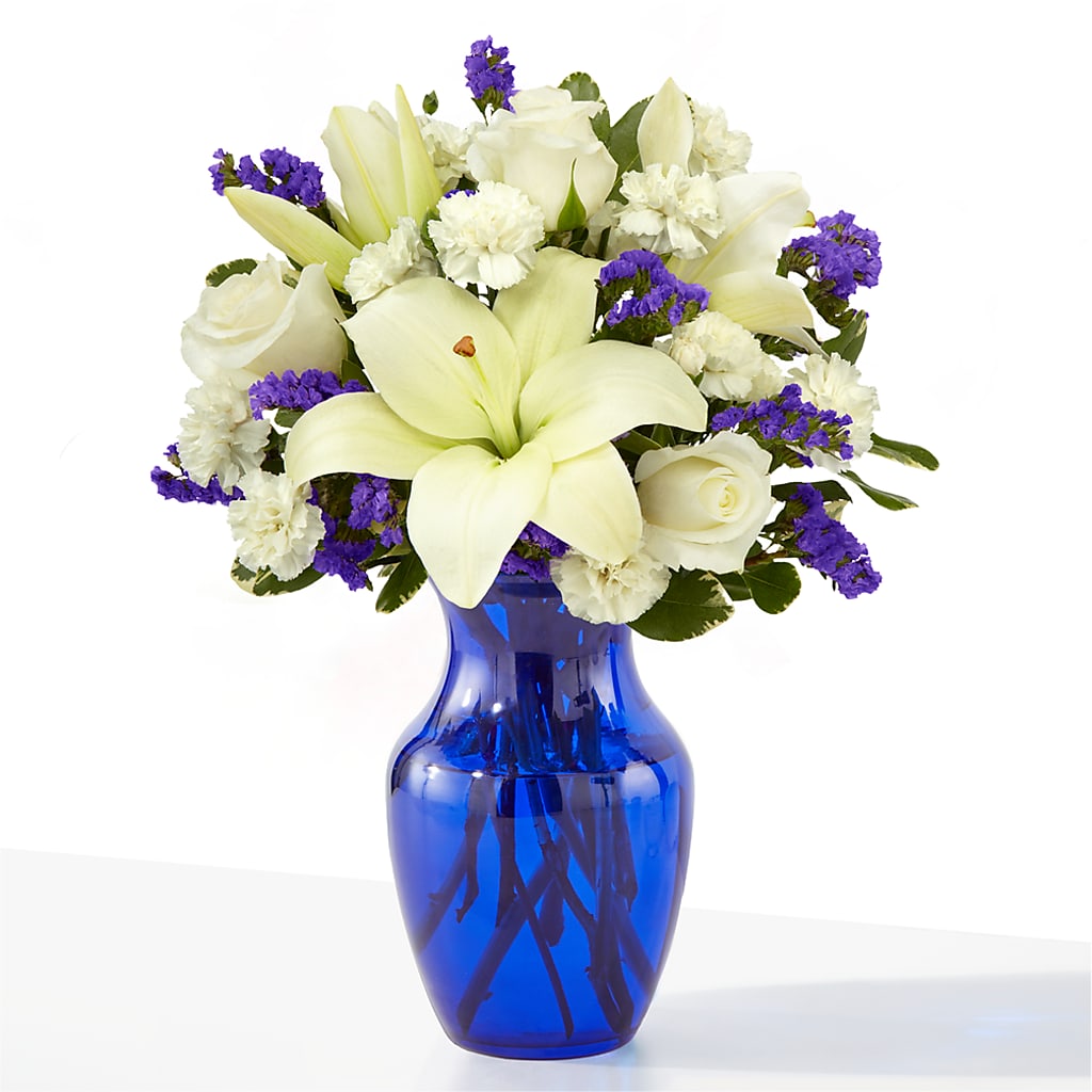 Sapphire Rush Bouquet – Star Market, West Bridgewater MA