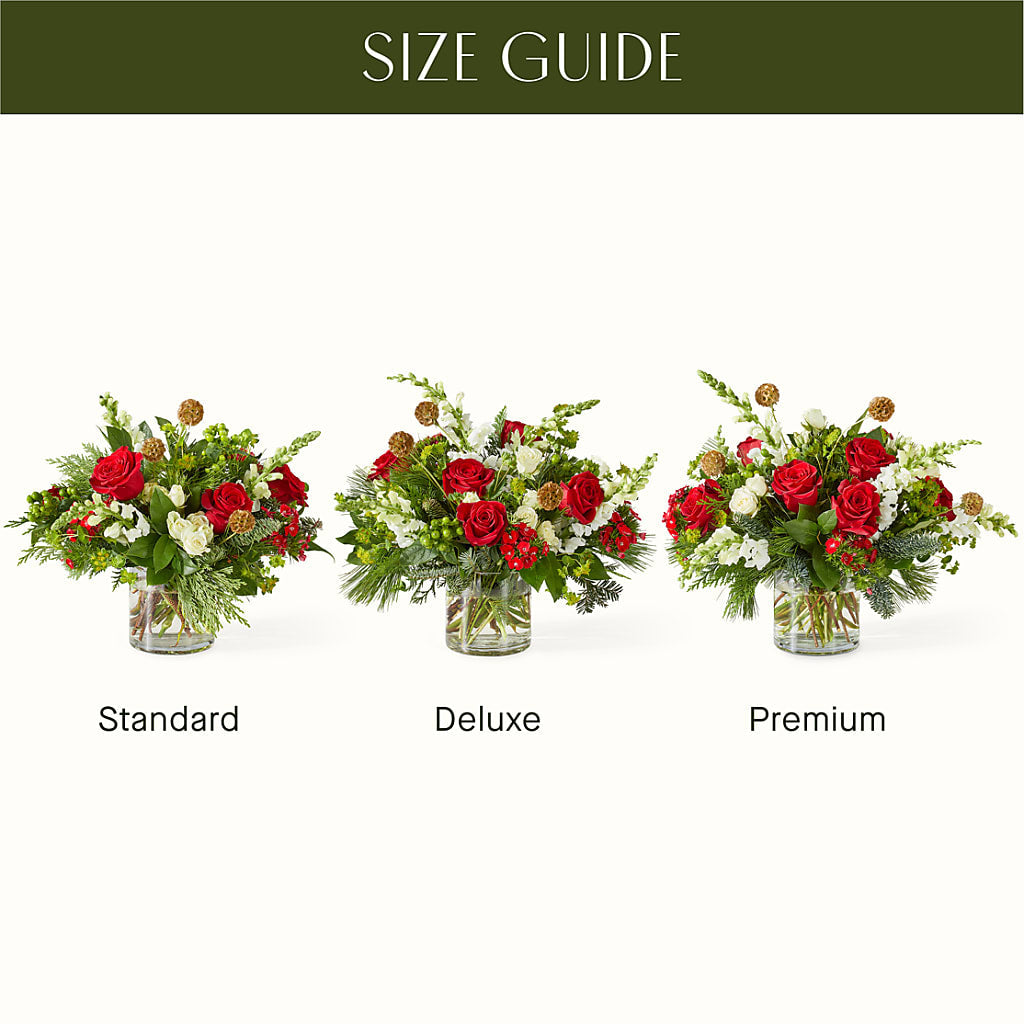 Deck the Halls Bouquet – Star Market, West Bridgewater MA
