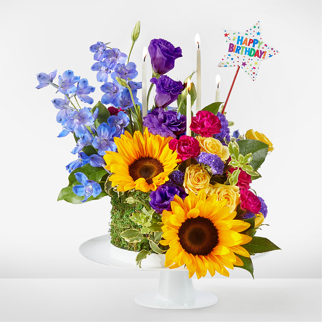 Star of the Day Floral Cake – Star Market, West Bridgewater MA