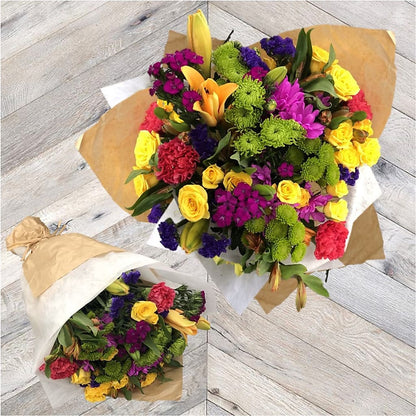 La Buena Vida Wrapped Bouquet –  Star Market, West Bridgewater MA