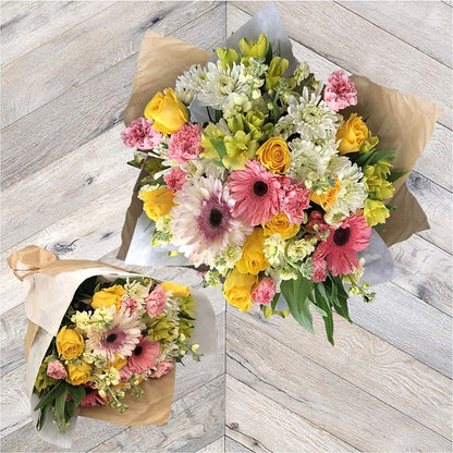 Dewdrop Wrapped Bouquet –  Star Market, West Bridgewater MA
