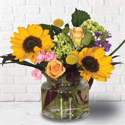 Sunny Elegance Arrangement –  Star Market, West Bridgewater MA