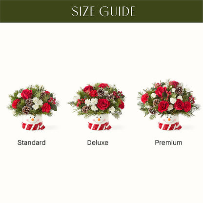 Jolly Snowman Bouquet –  Star Market, West Bridgewater MA