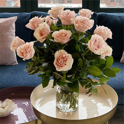 Long Stem Pink Rose Bouquet –  Star Market, West Bridgewater MA