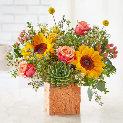Sunflower Season Bouquet –  Star Market, West Bridgewater MA