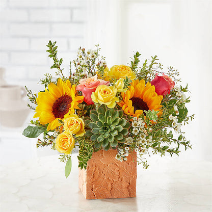 Sunflower Season Bouquet –  Star Market, West Bridgewater MA