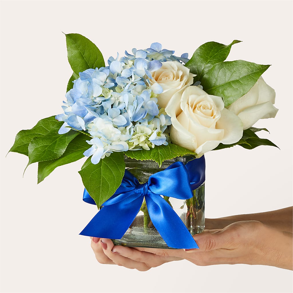 Sky Blue Delight Bouquet –  Star Market, West Bridgewater MA