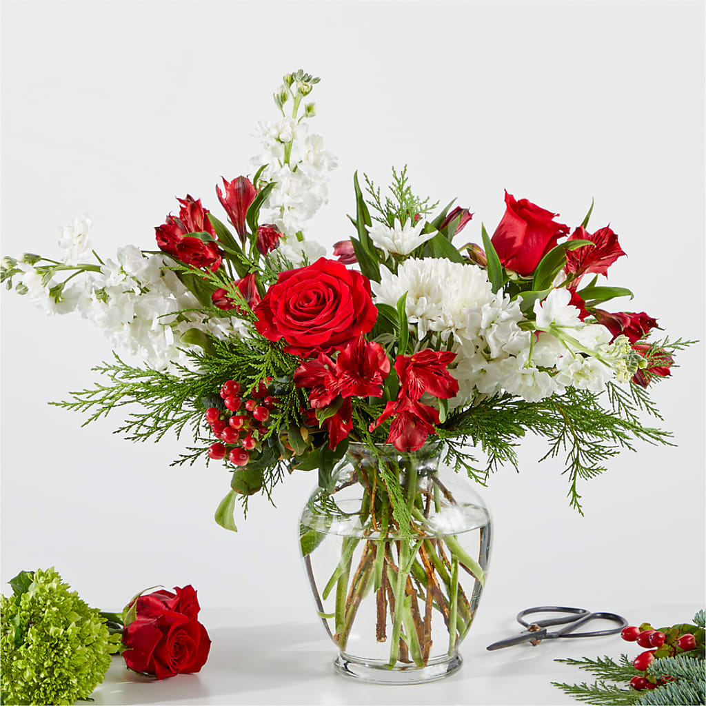Merry Moment Bouquet – A Florist Original –  Star Market, West Bridgewater MA