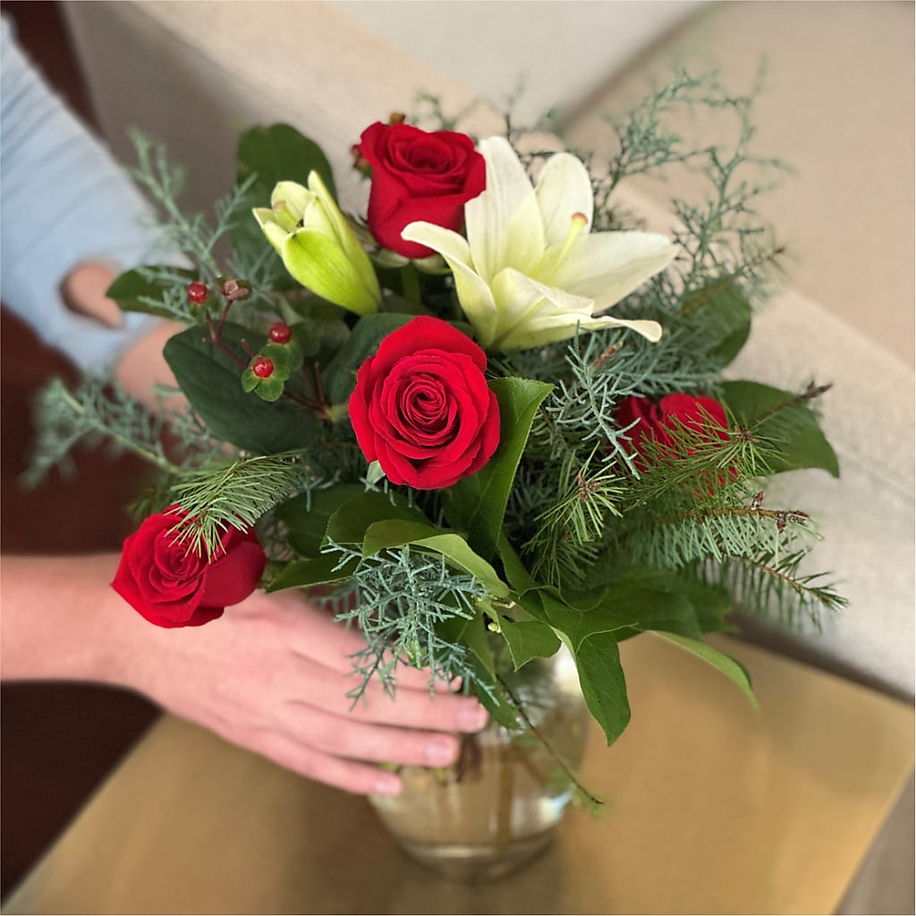 Glittering Lights Bouquet –  Star Market, West Bridgewater MA