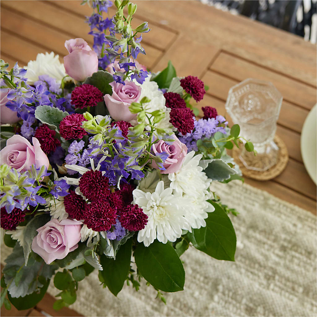 Violet Frost Bouquet –  Star Market, West Bridgewater MA