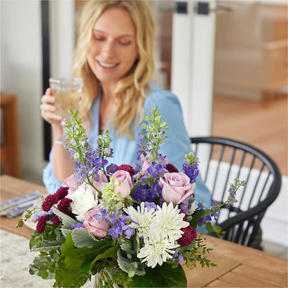 Violet Frost Bouquet –  Star Market, West Bridgewater MA