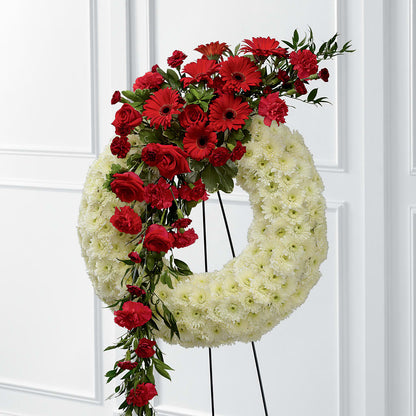 Graceful Tribute Wreath –  Star Market, West Bridgewater MA
