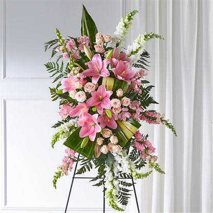 Elegant Embrace Standing Spray –  Star Market, West Bridgewater MA