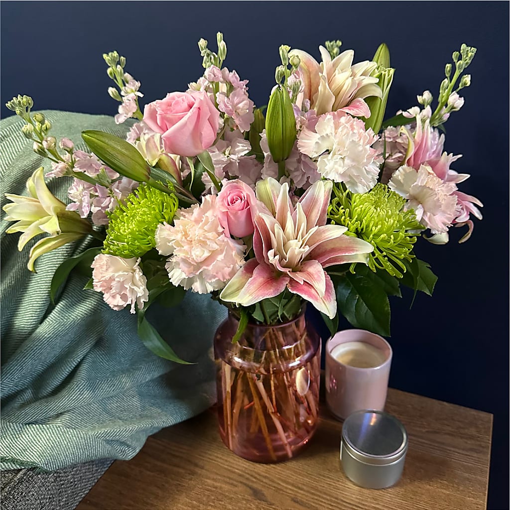 Pretty in Pink Bouquet –  Star Market, West Bridgewater MA