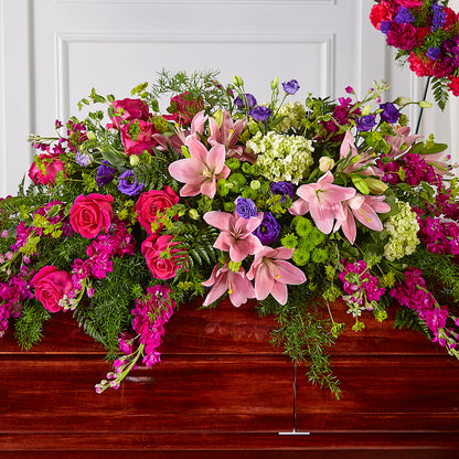Radiant Tribute Casket Spray –  Star Market, West Bridgewater MA