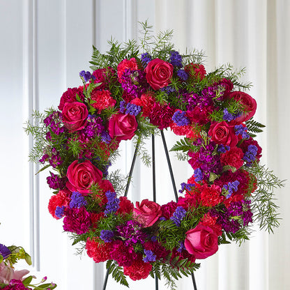 Calming Colors Wreath –  Star Market, West Bridgewater MA