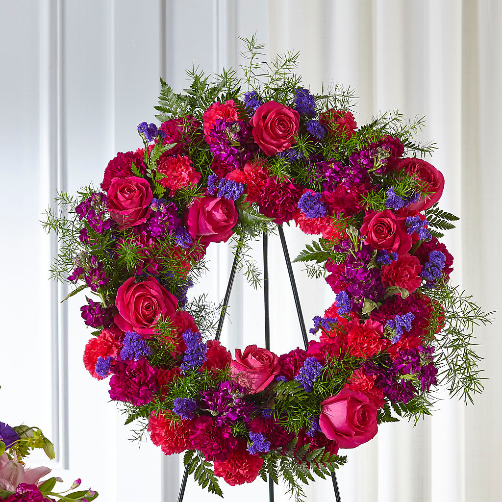 Calming Colors Wreath –  Star Market, West Bridgewater MA