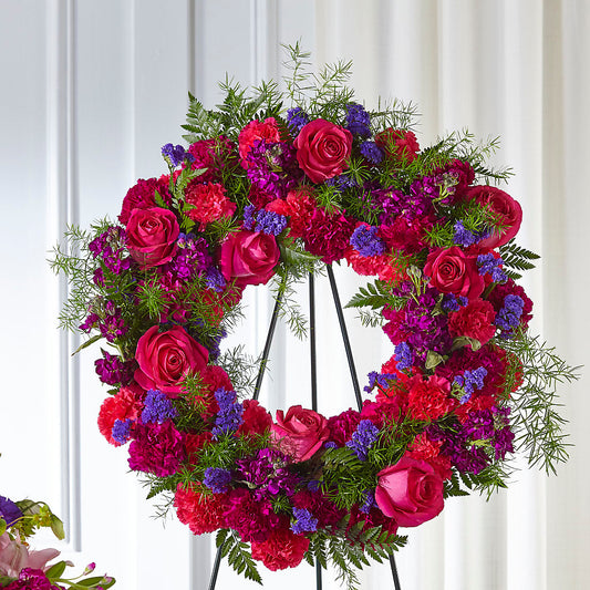 Calming Colors Wreath –  Star Market, West Bridgewater MA