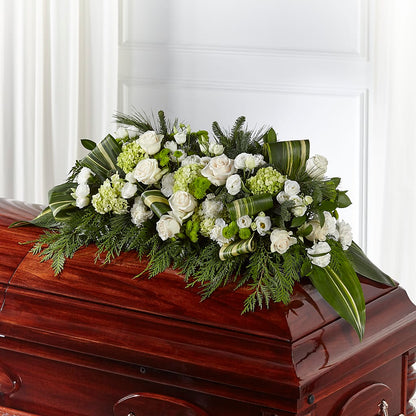 Hopeful Gesture Casket Spray –  Star Market, West Bridgewater MA