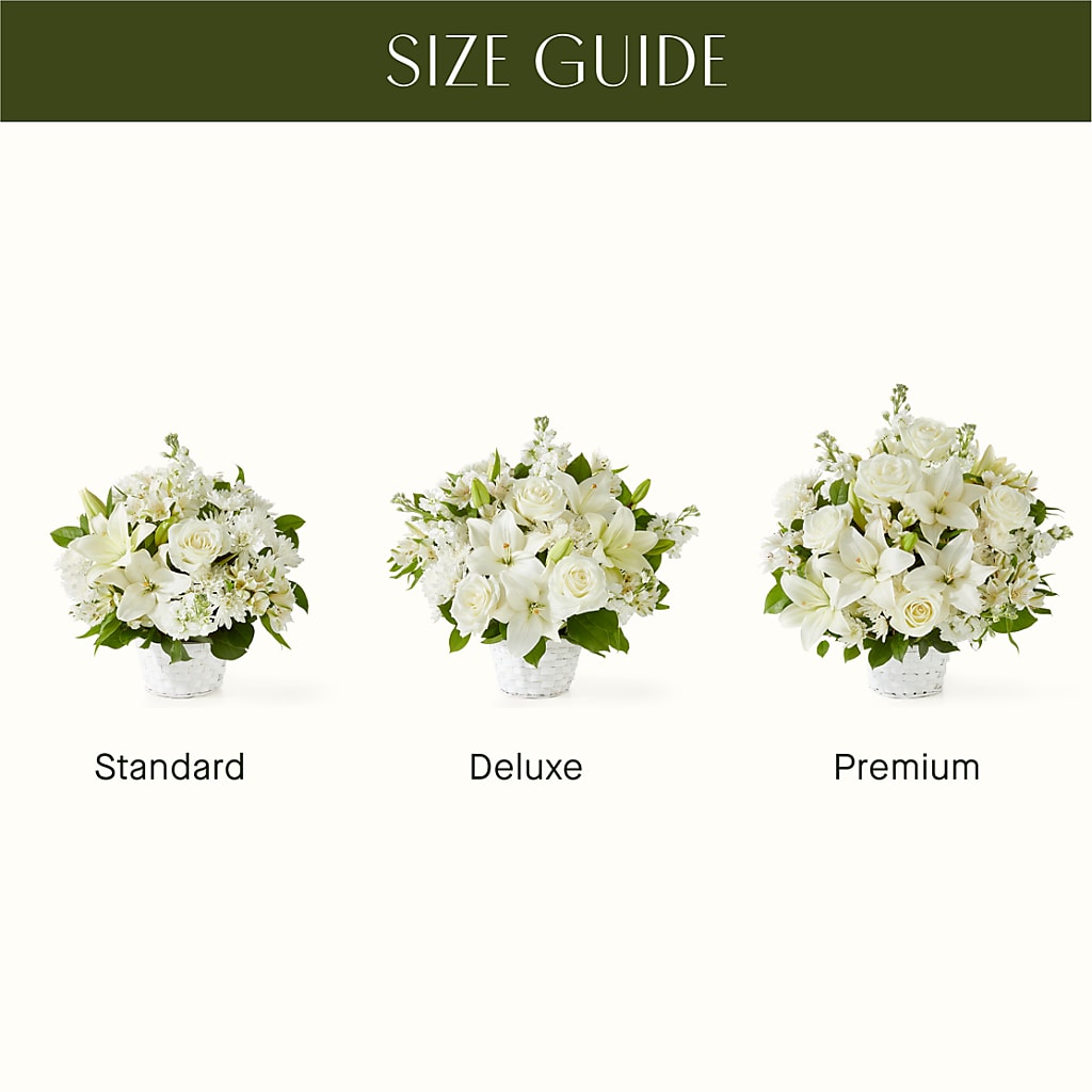 Peaceful Reflections Arrangement –  Star Market, West Bridgewater MA