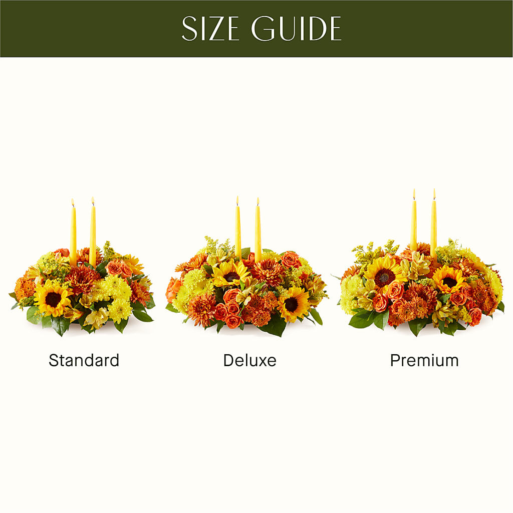 Autumn Harmony Centerpiece –  Star Market, West Bridgewater MA
