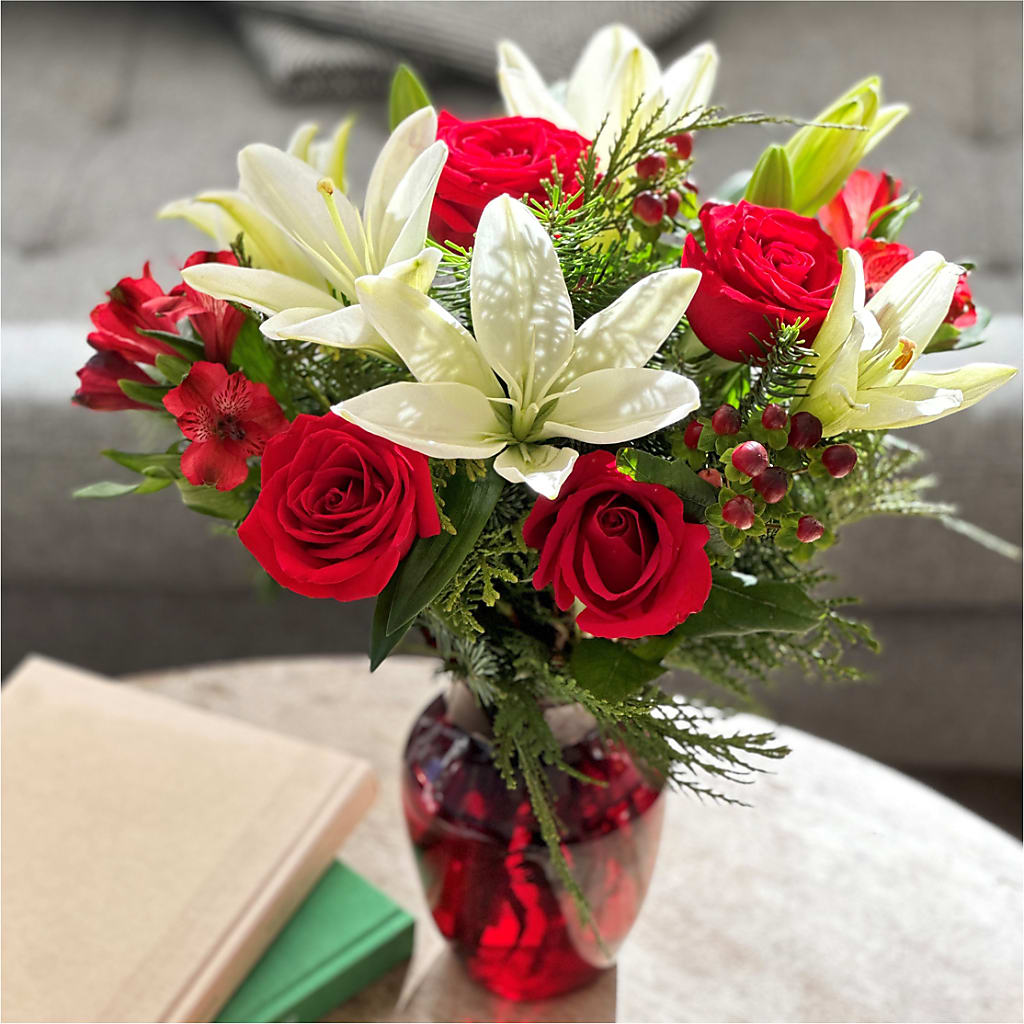 Evergreen Delight Bouquet –  Star Market, West Bridgewater MA