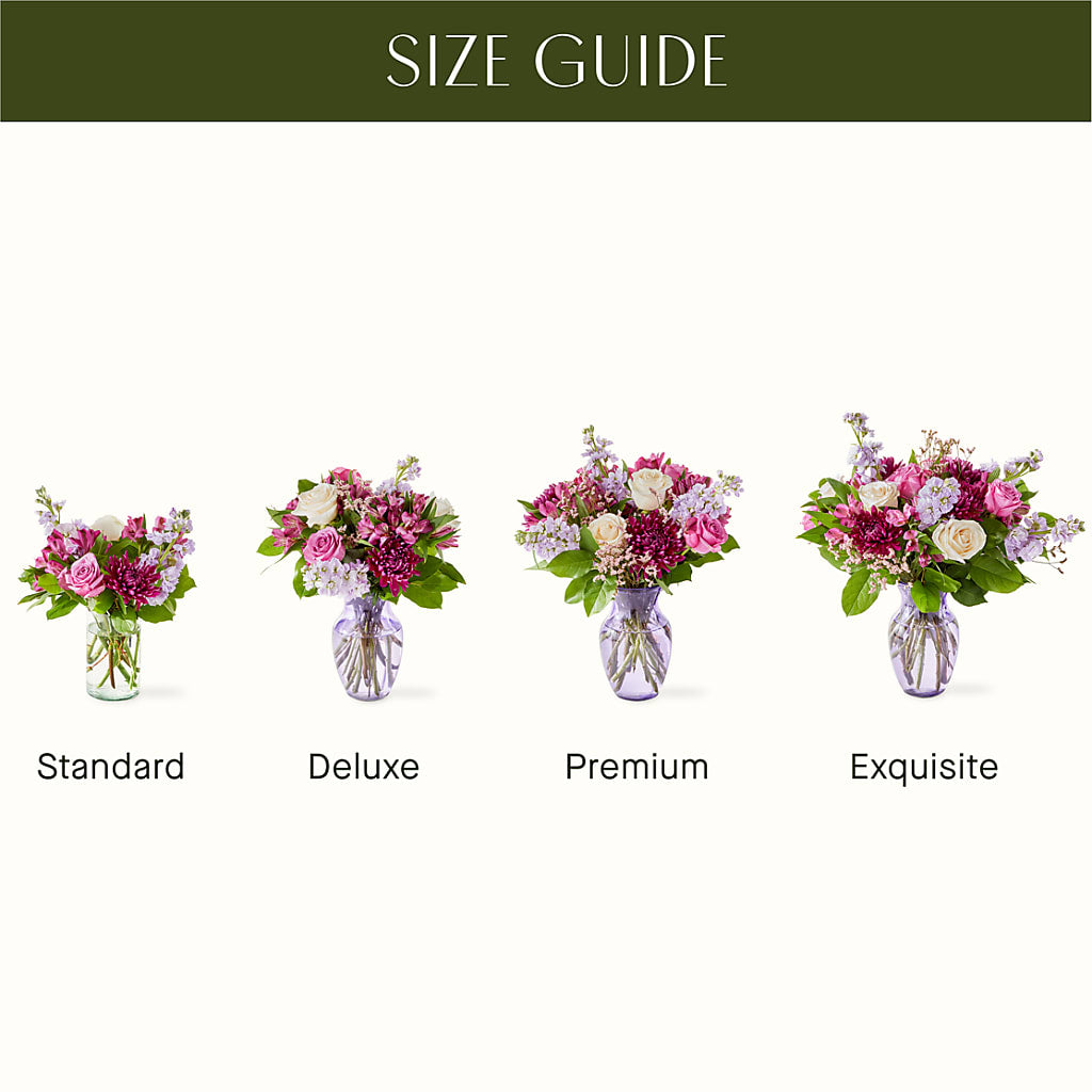 Amethyst Dreams Bouquet –  Star Market, West Bridgewater MA