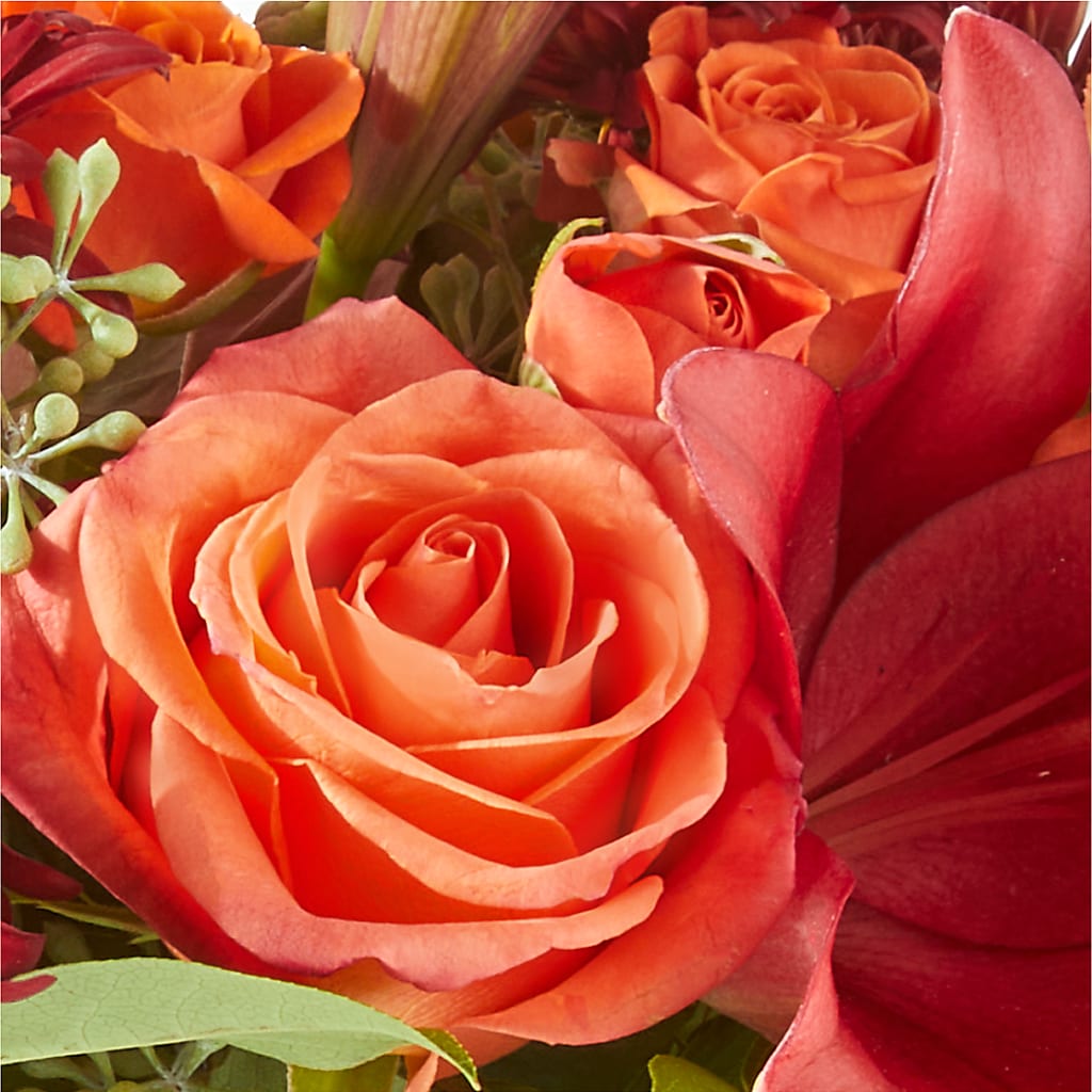 Crimson Leaves Bouquet –  Star Market, West Bridgewater MA
