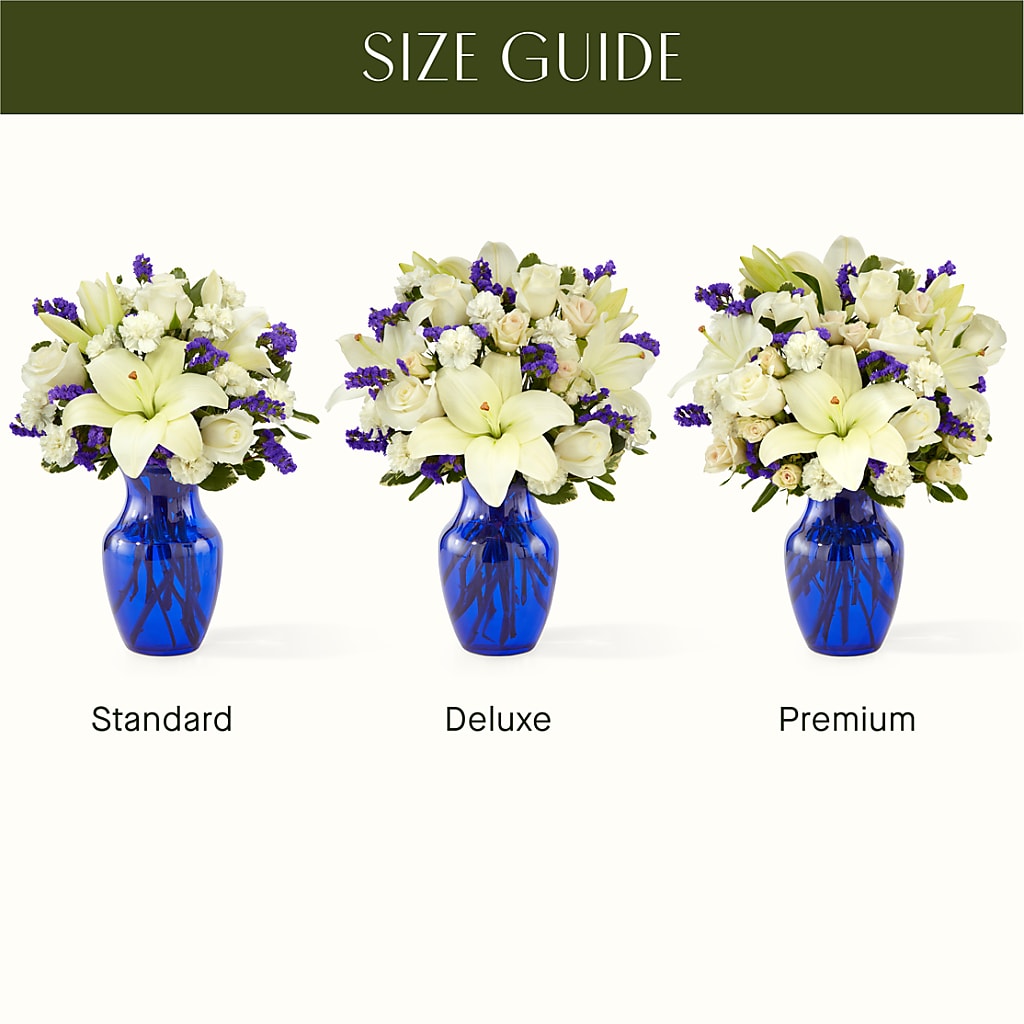 Sapphire Rush Bouquet –  Star Market, West Bridgewater MA