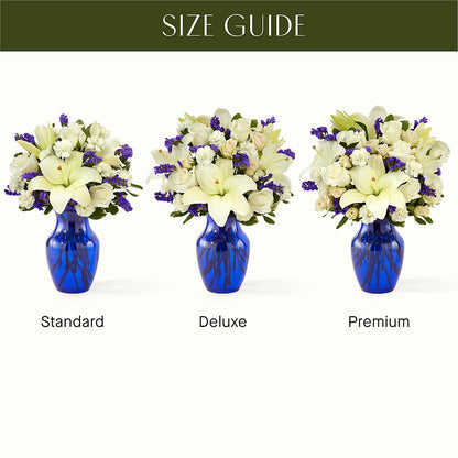 Sapphire Rush Bouquet –  Star Market, West Bridgewater MA