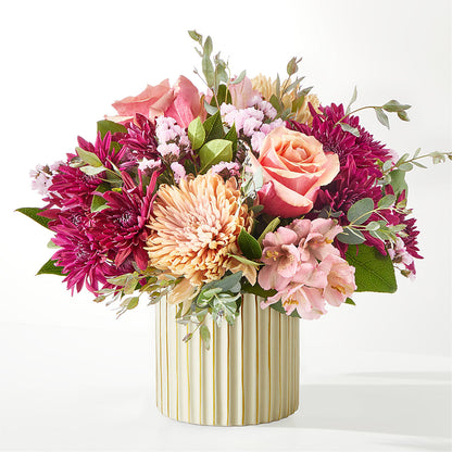 Berry Cobbler Bouquet with Ivory Vase –  Star Market, West Bridgewater MA