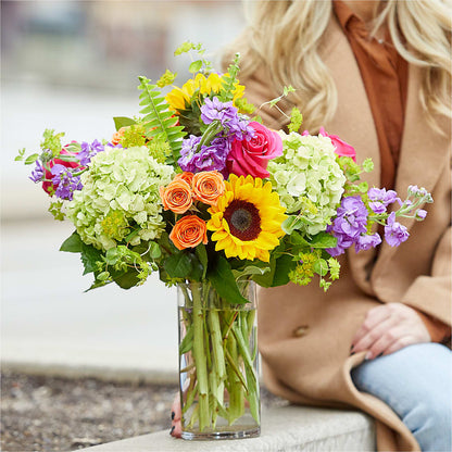 Vibrant Greetings Bouquet –  Star Market, West Bridgewater MA