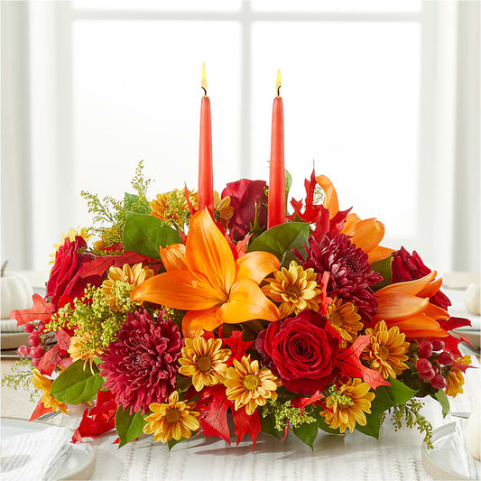 Autumn's Embrace Centerpiece –  Star Market, West Bridgewater MA
