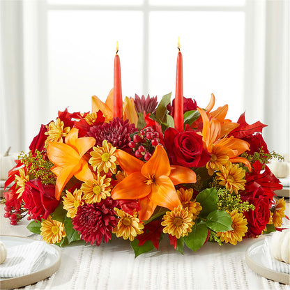 Autumn's Embrace Centerpiece –  Star Market, West Bridgewater MA