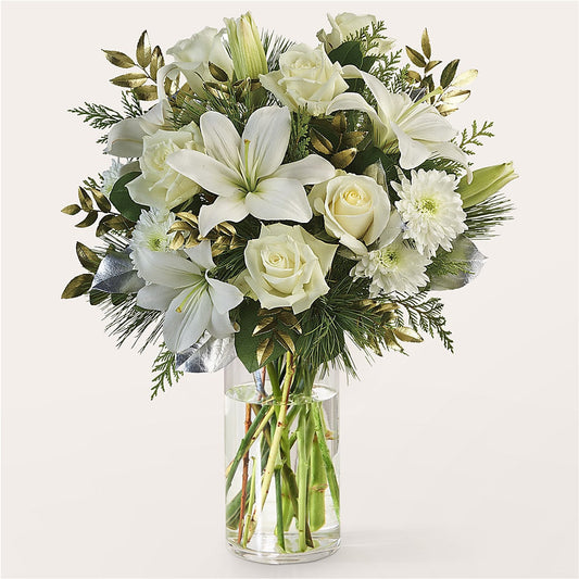 Wintry Mix Bouquet –  Star Market, West Bridgewater MA