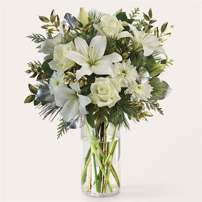 Wintry Mix Bouquet –  Star Market, West Bridgewater MA