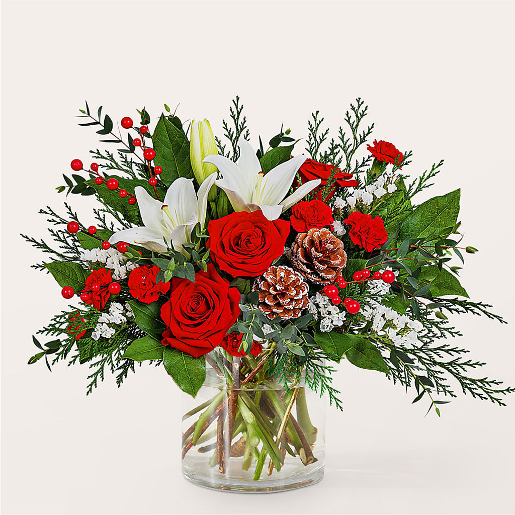 Best in Snow Bouquet –  Star Market, West Bridgewater MA